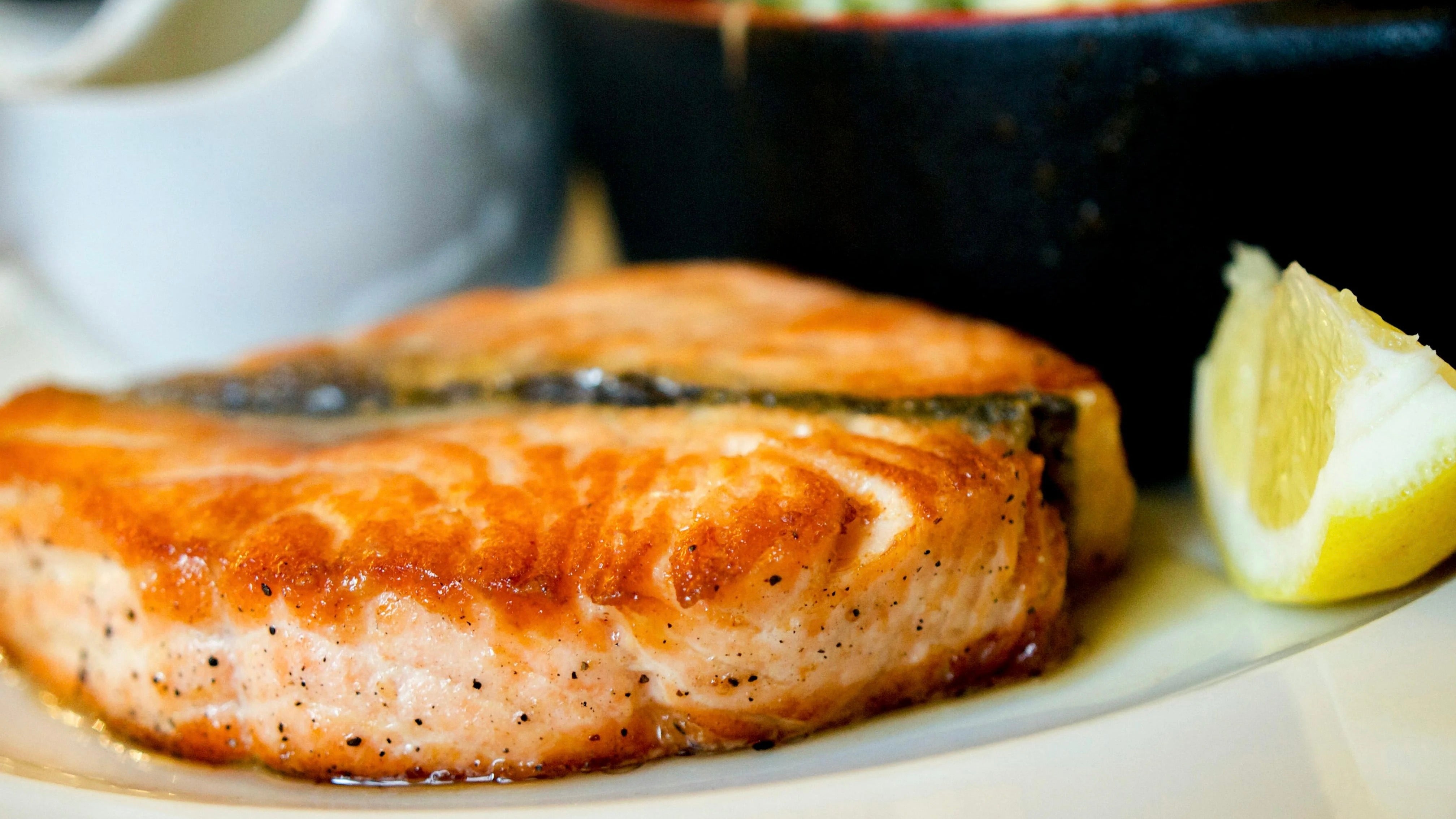 Champlain Valley Honey-Glazed Salmon with Roasted Vegetables