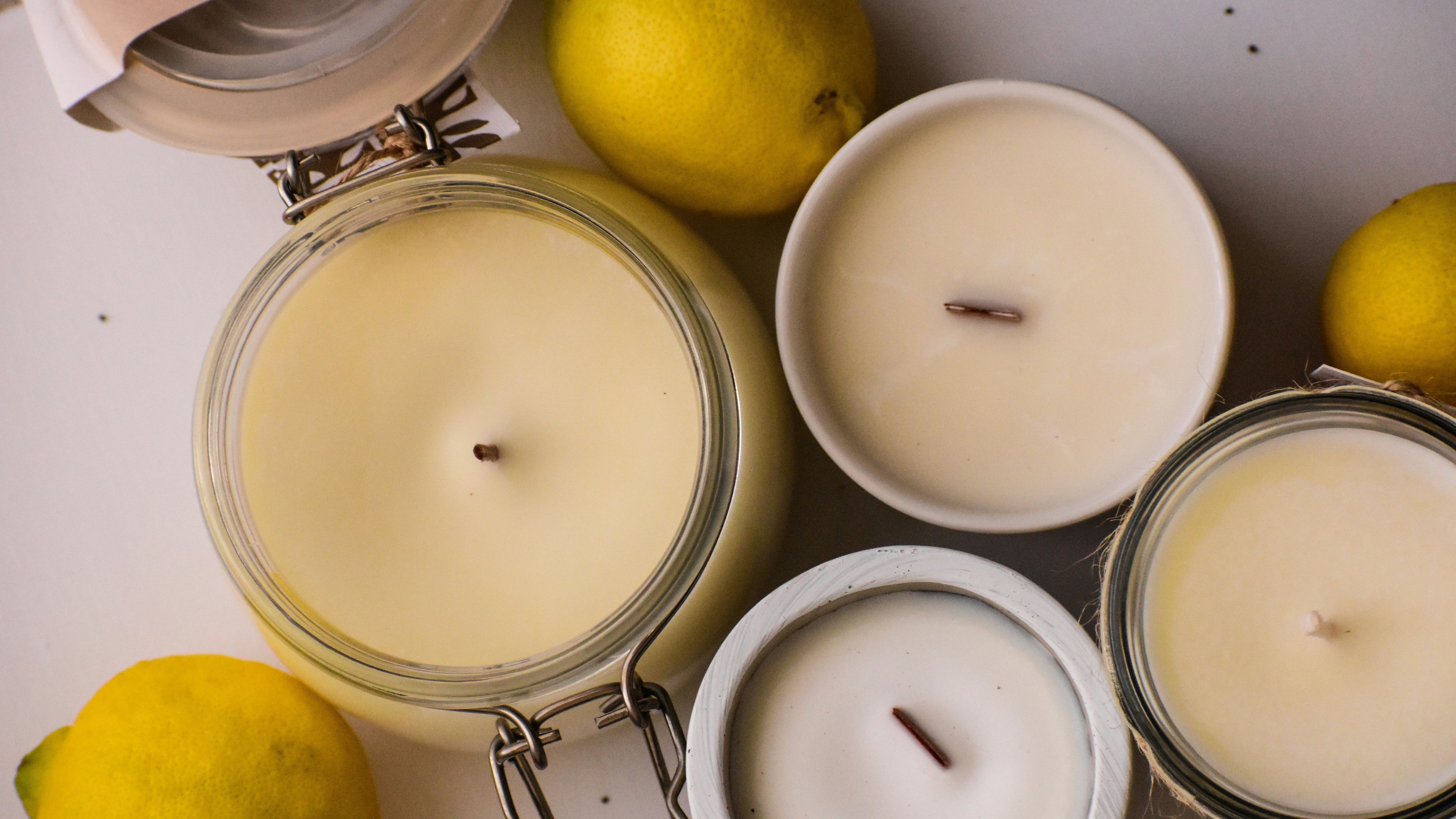 DIY Citronella Beeswax Candles