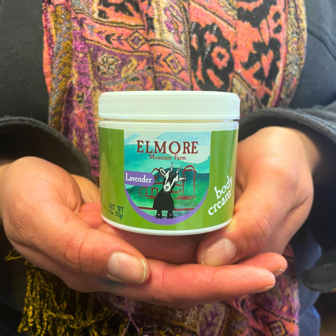 Lavender Body Cream - Elmore Mountain Farm Soapworks