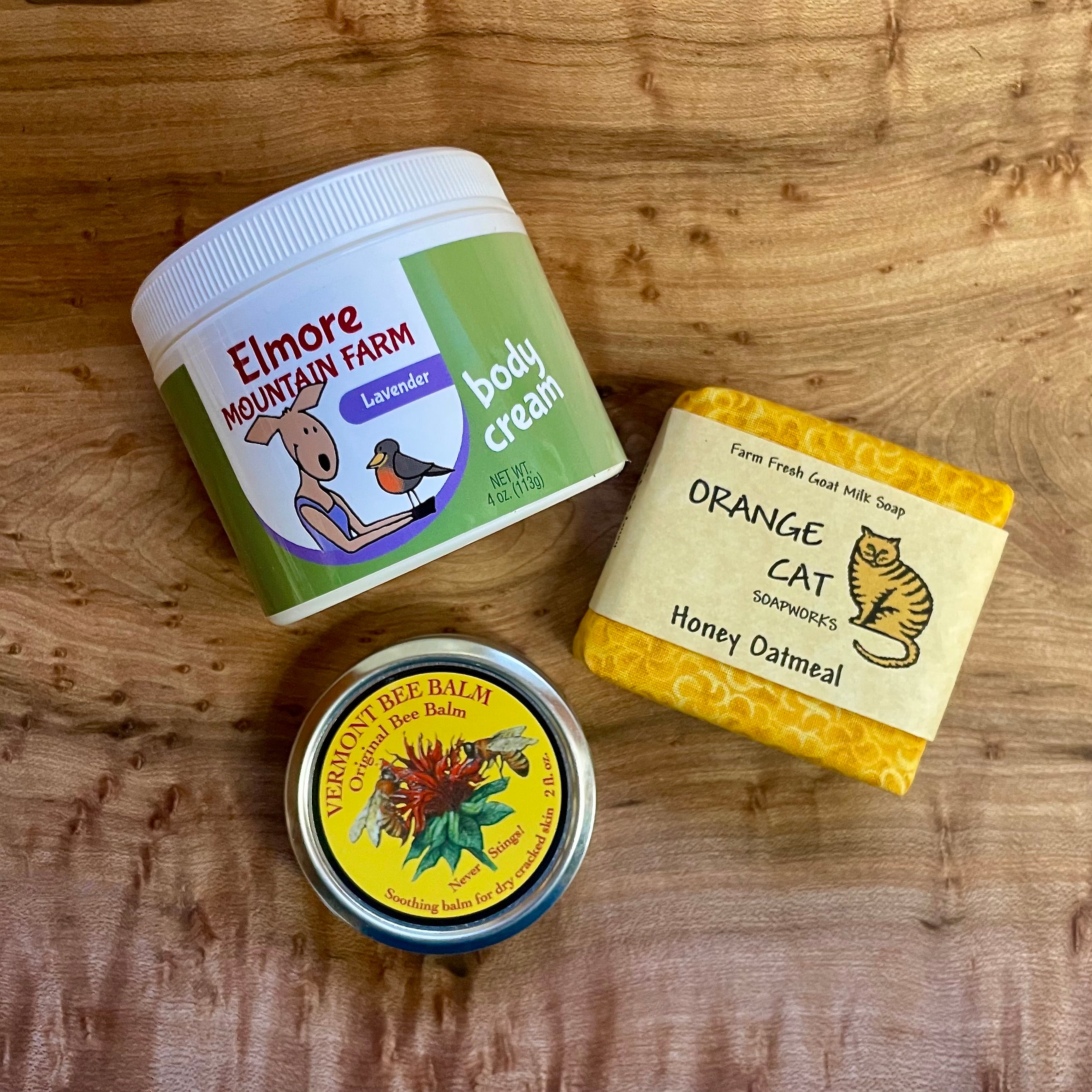 Bee & Bath Gift Pack - Honey, Soap and Balm