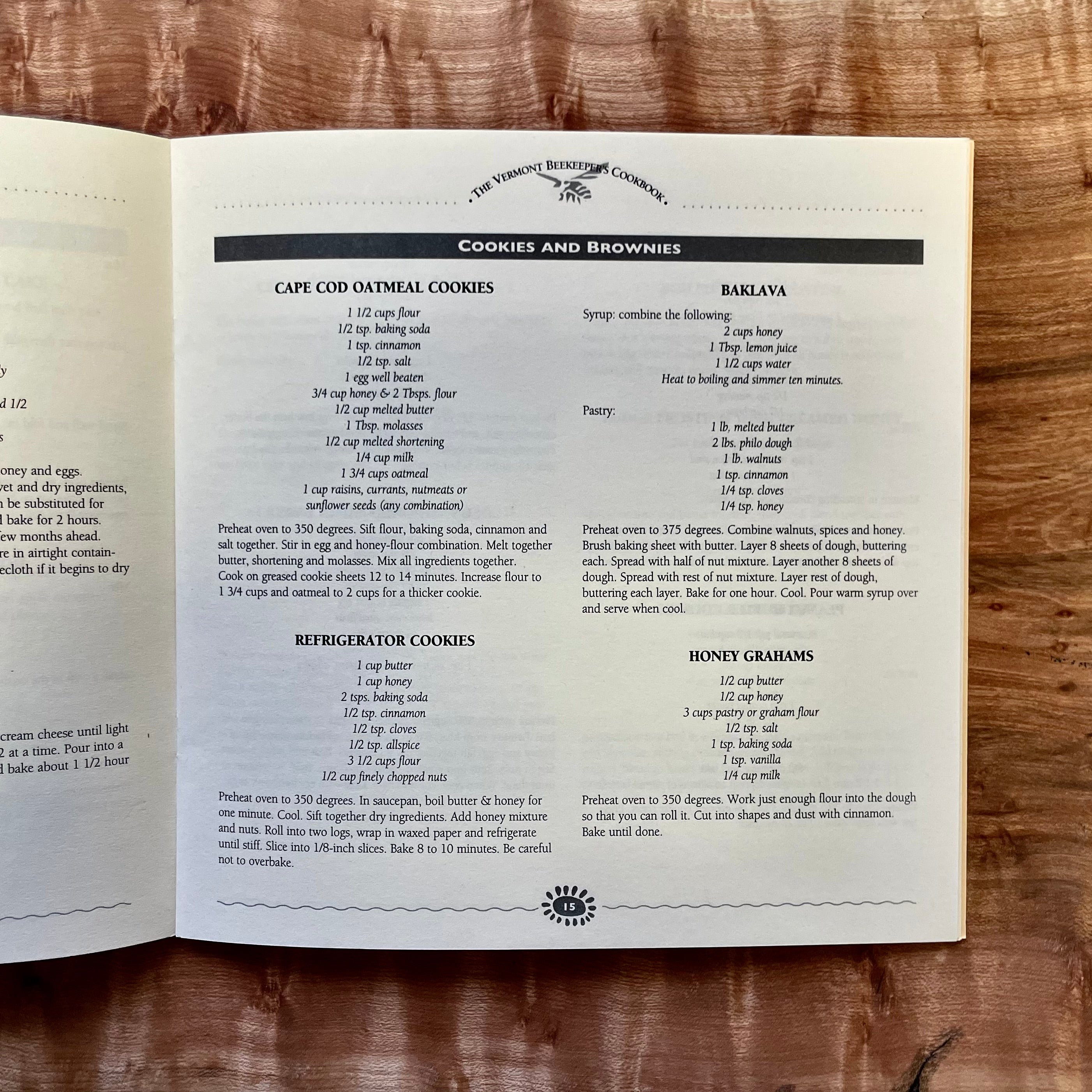 The Vermont Beekeeper's Cookbook