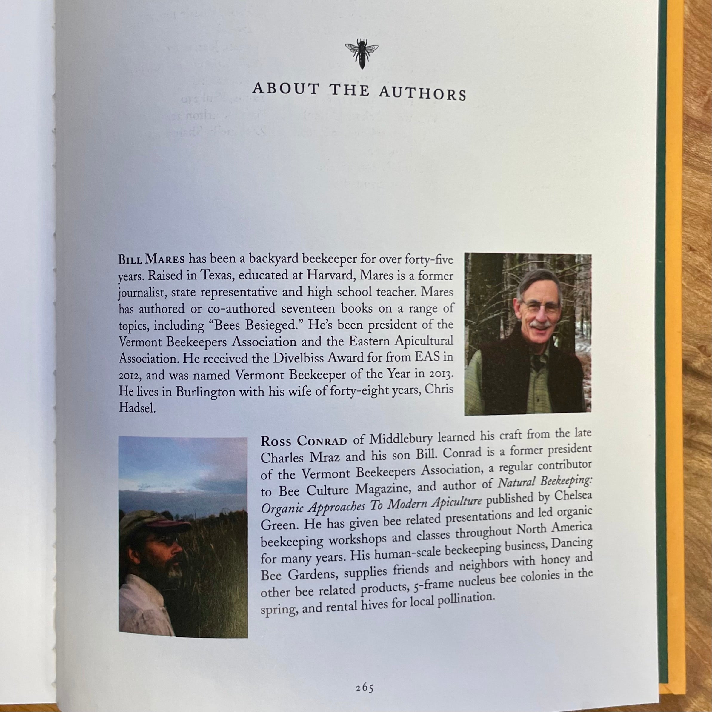 Land of Milk and Honey: A History of Vermont Beekeeping by Bill Mares and Ross Conrad