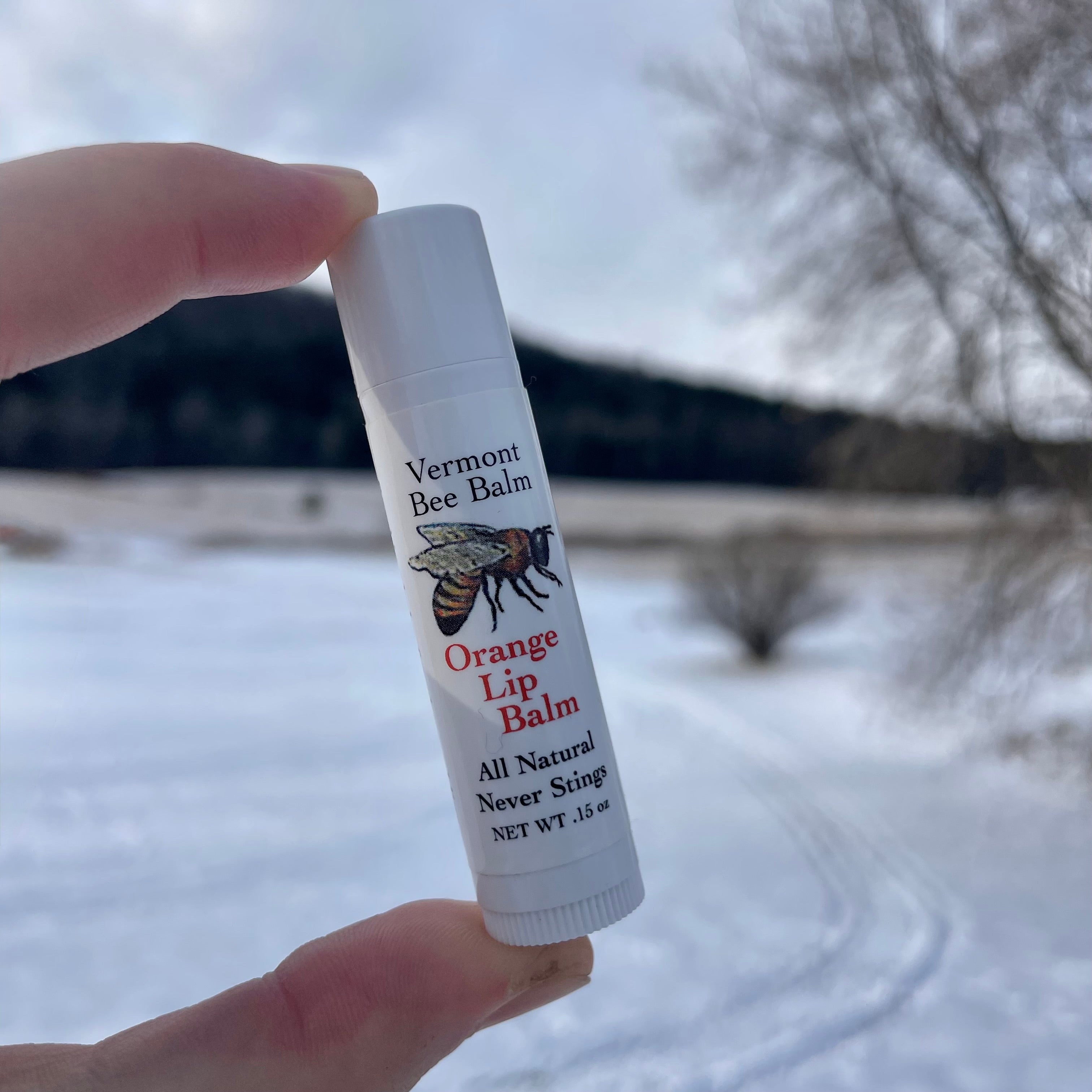 Orange Lip Balm - Vermont Bee Balm