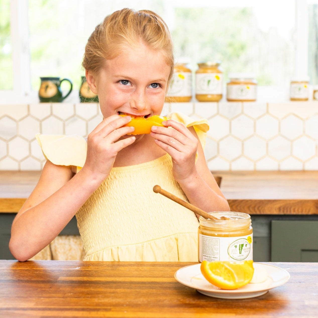 Raw Crystallized Honey - 1 Lb Jar