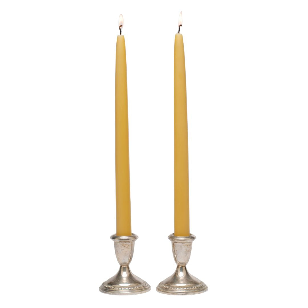 Dinner Beeswax Tapers 10" - 1 pair - Beelite Candles