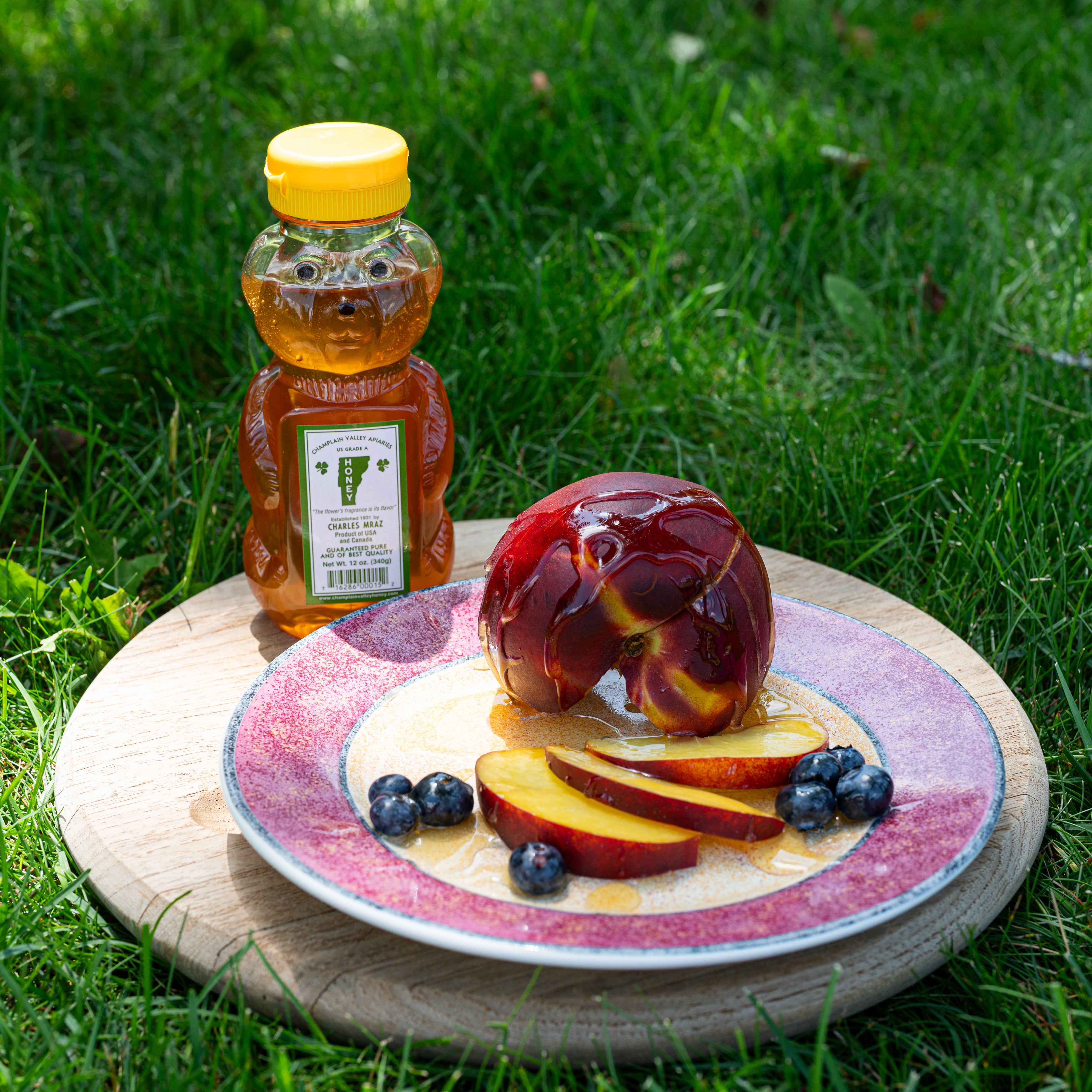 Liquid Honey - 12 oz Honey Bear Bottle