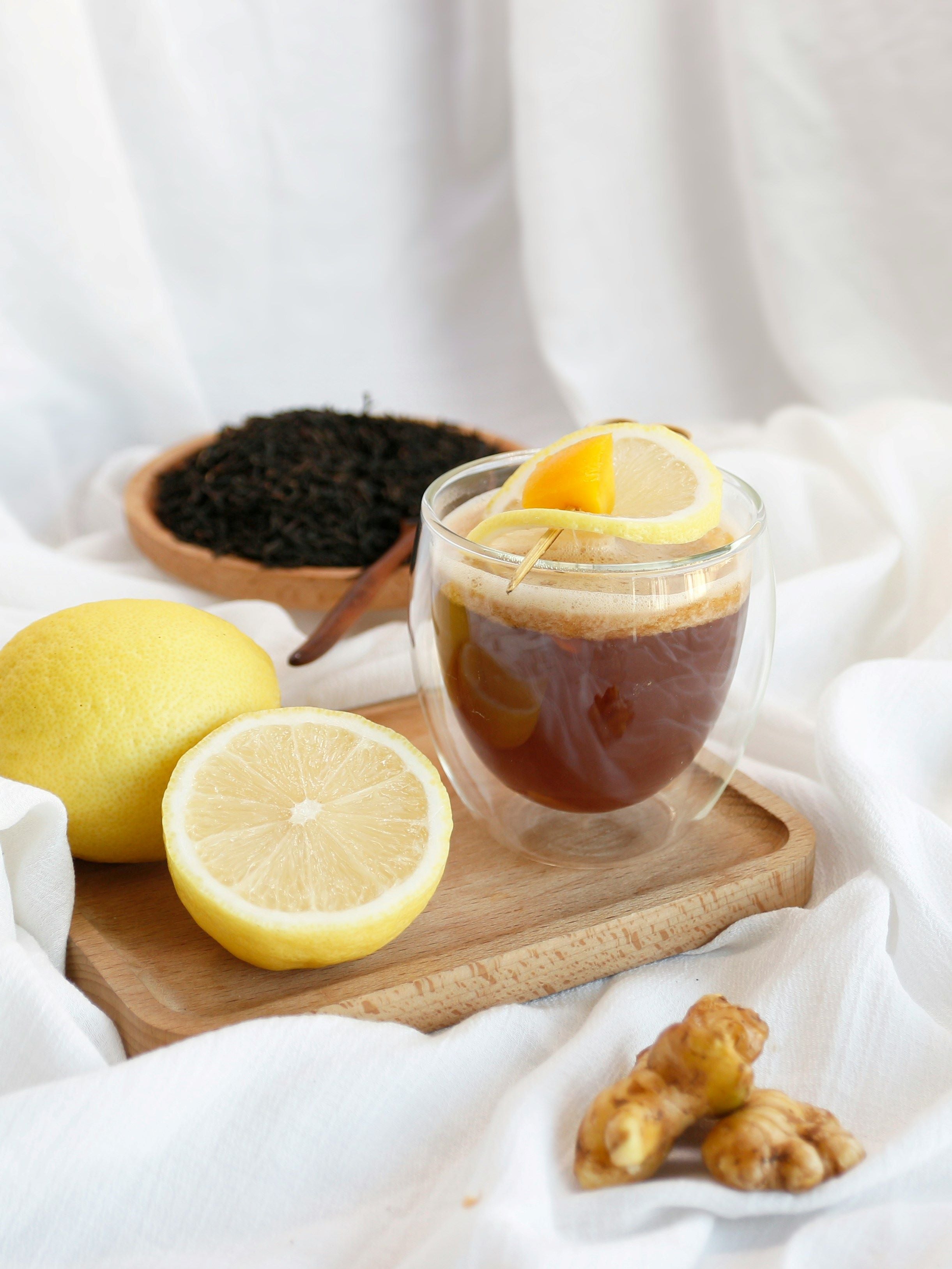 Organic Ginger & Lemon Herbal Tea - Harney & Sons - 20 Sachets