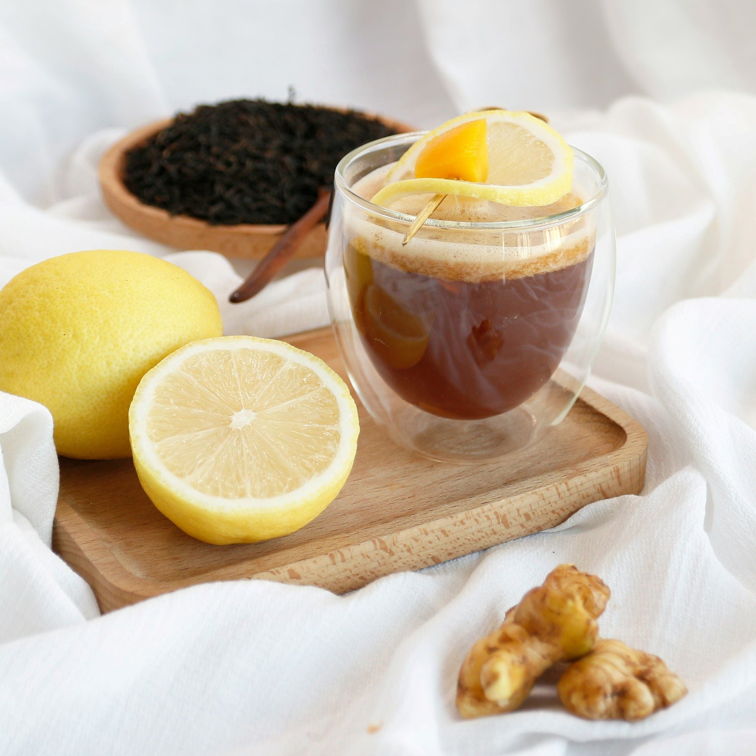 Organic Ginger & Lemon Herbal Tea - Harney & Sons - 20 Sachets