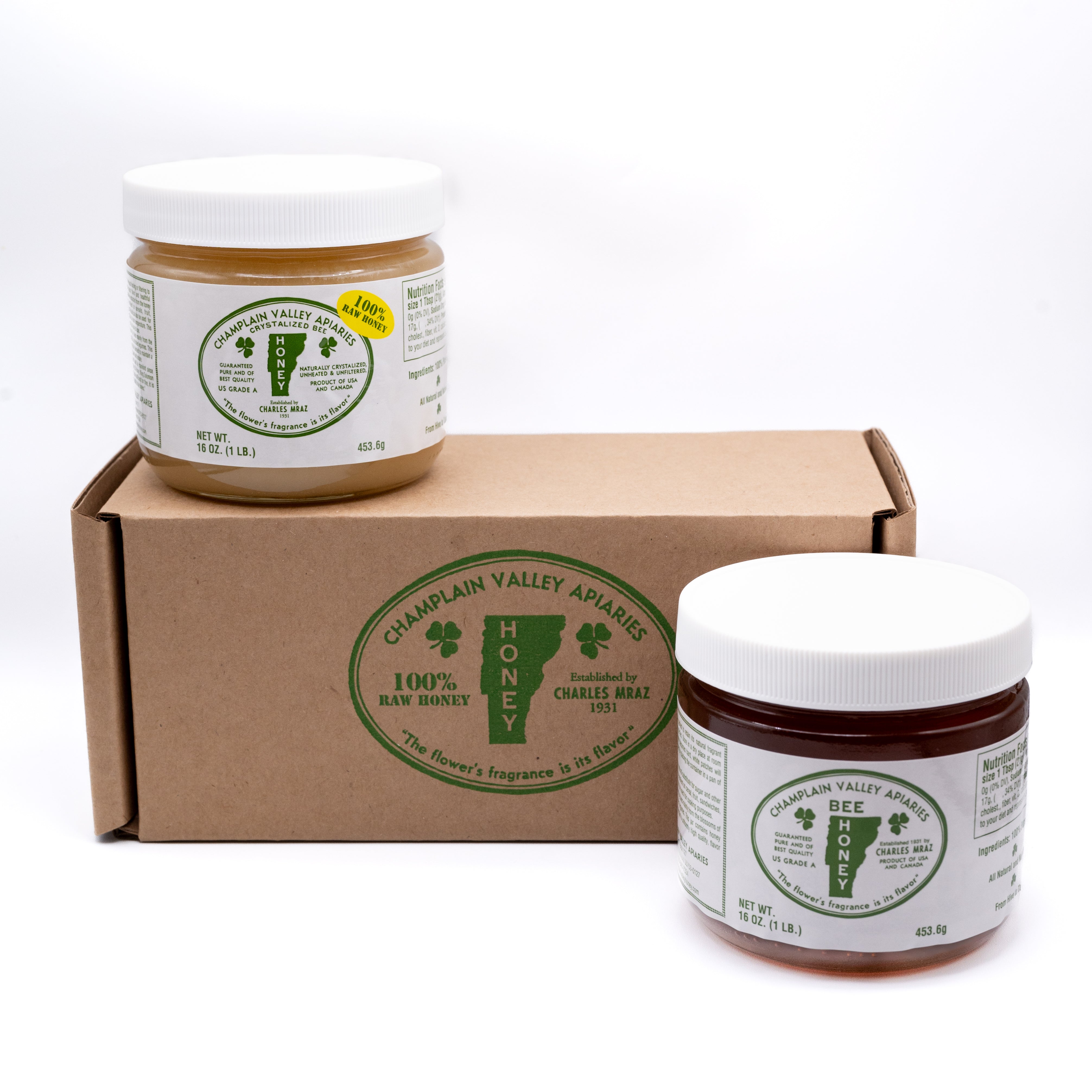Honey Gift Pack - Raw & Liquid Honey