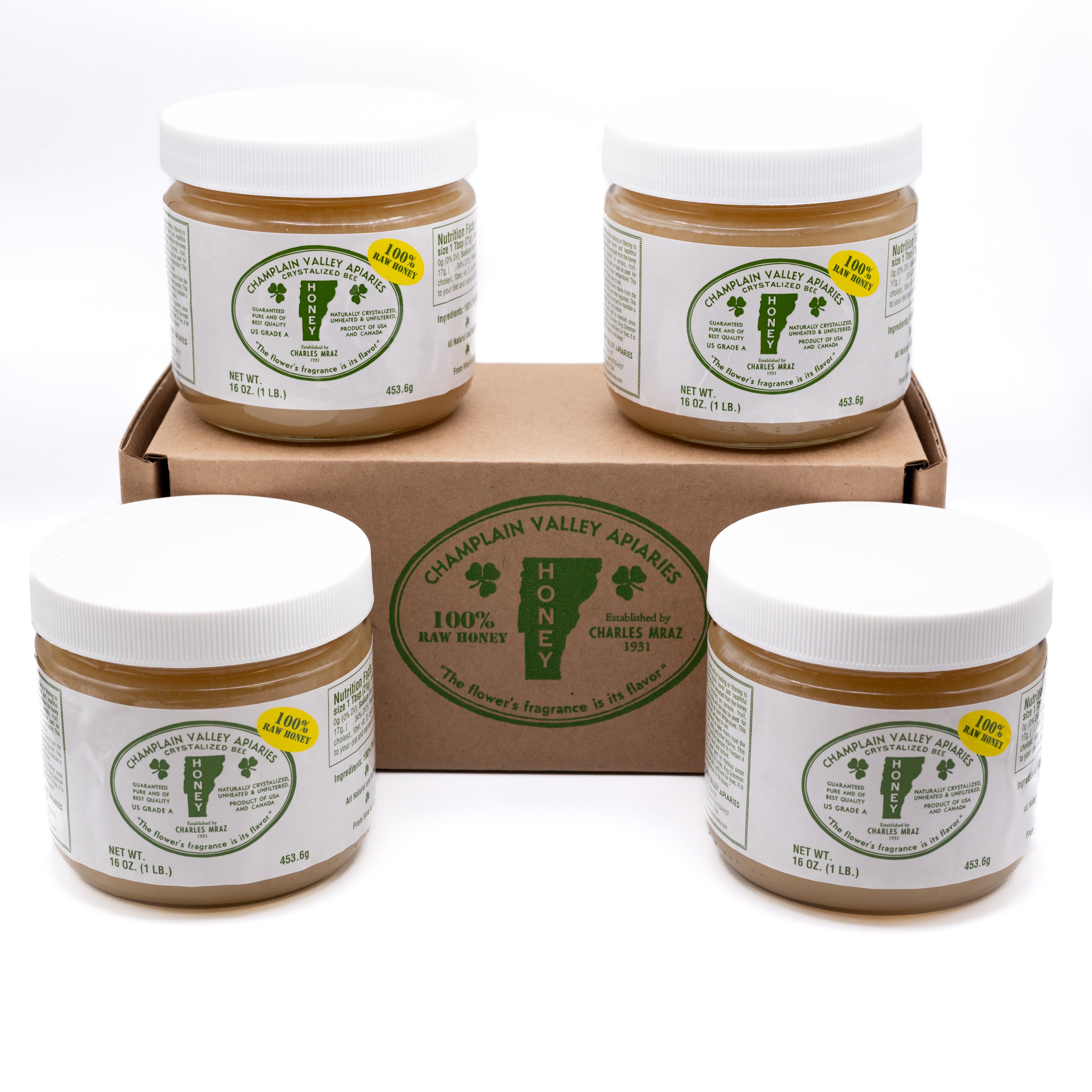 Honey Gift Pack - (4) Raw Honey