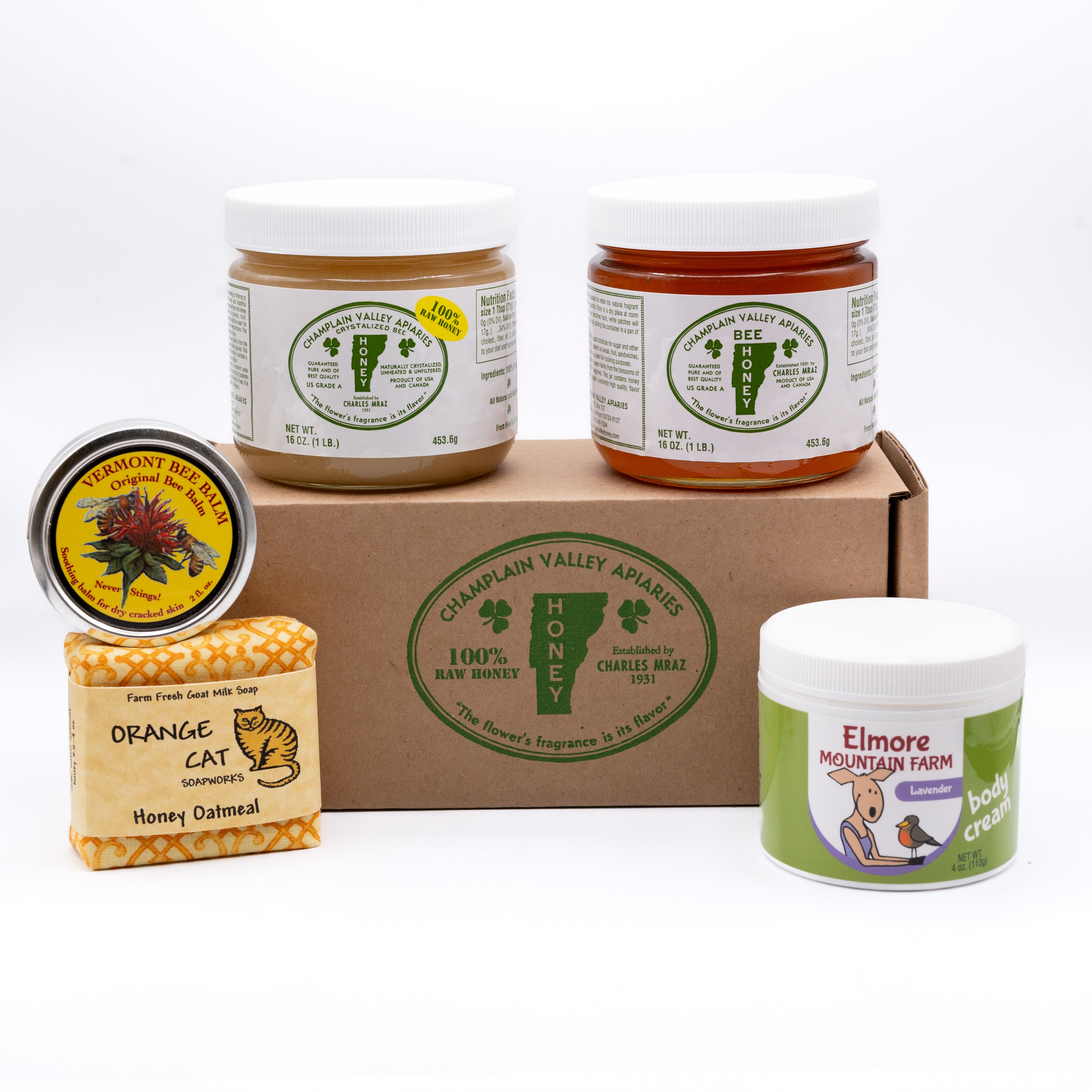 Bee & Bath Gift Pack - Honey, Soap and Balm