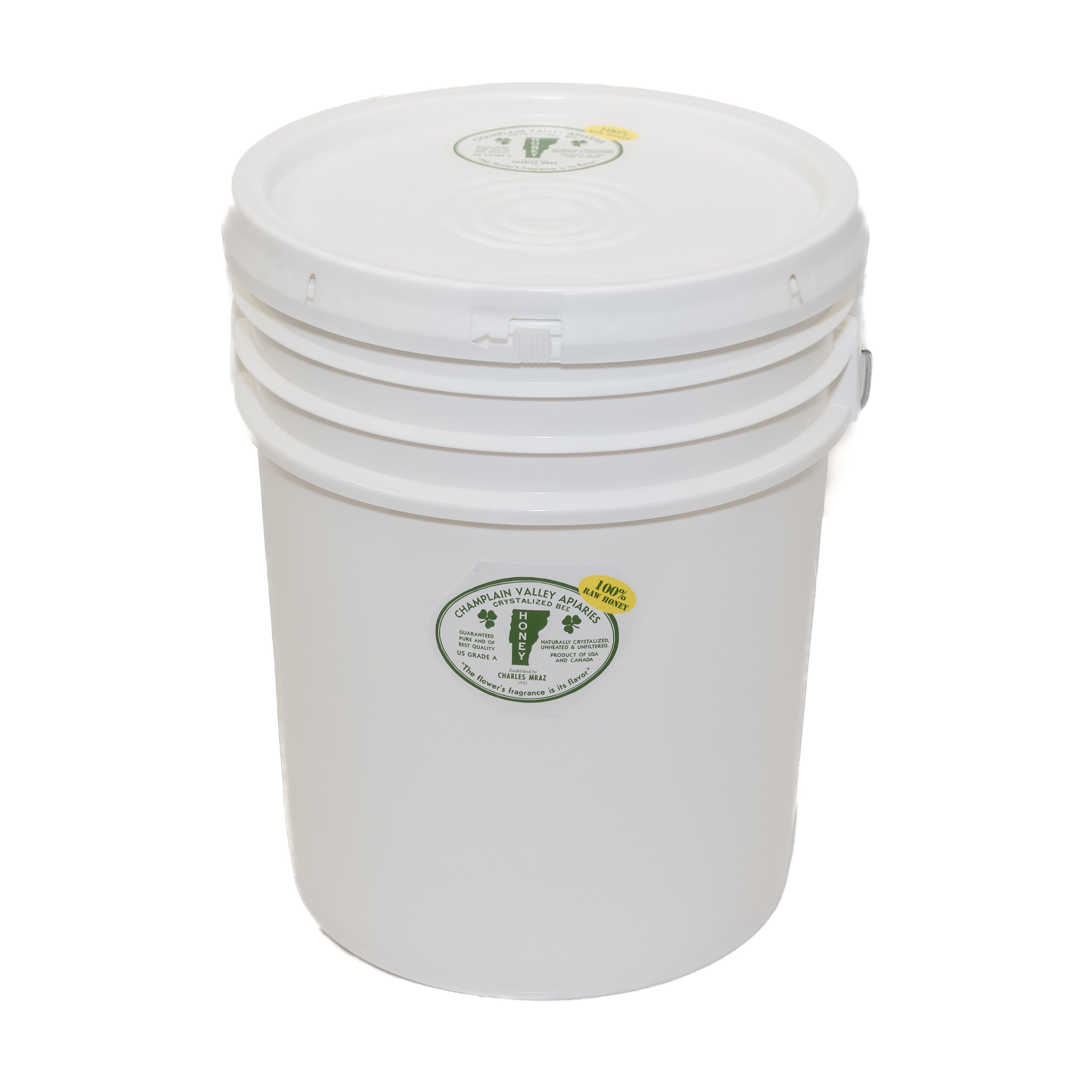Raw Crystallized Honey - 55 Lb Pail