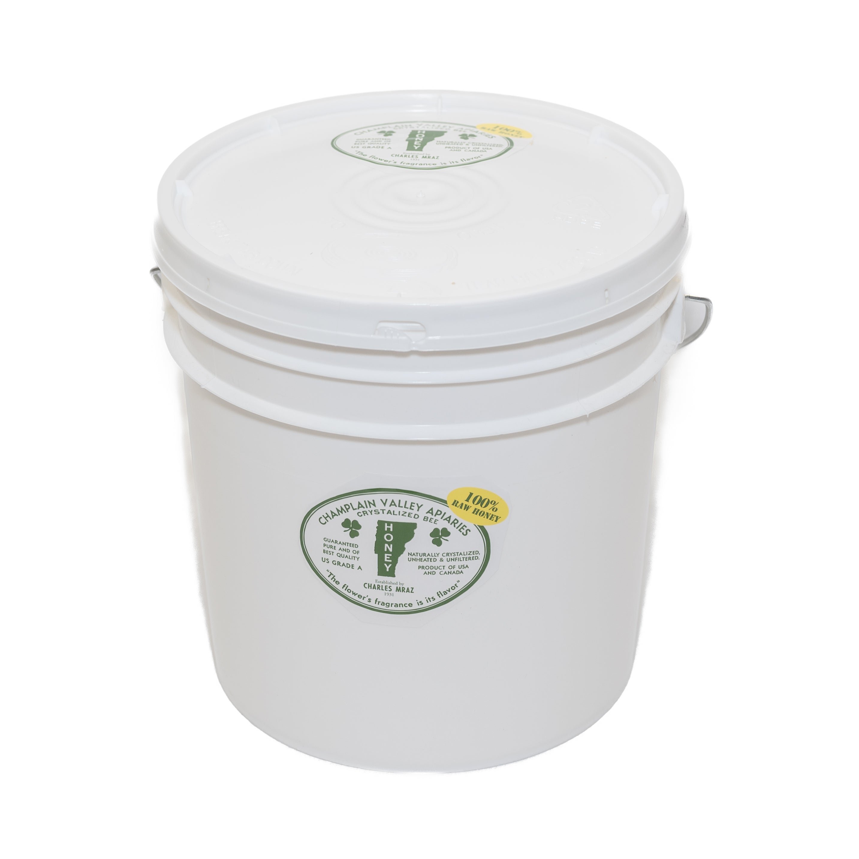 Raw Crystallized Honey - 24 Lb Pail