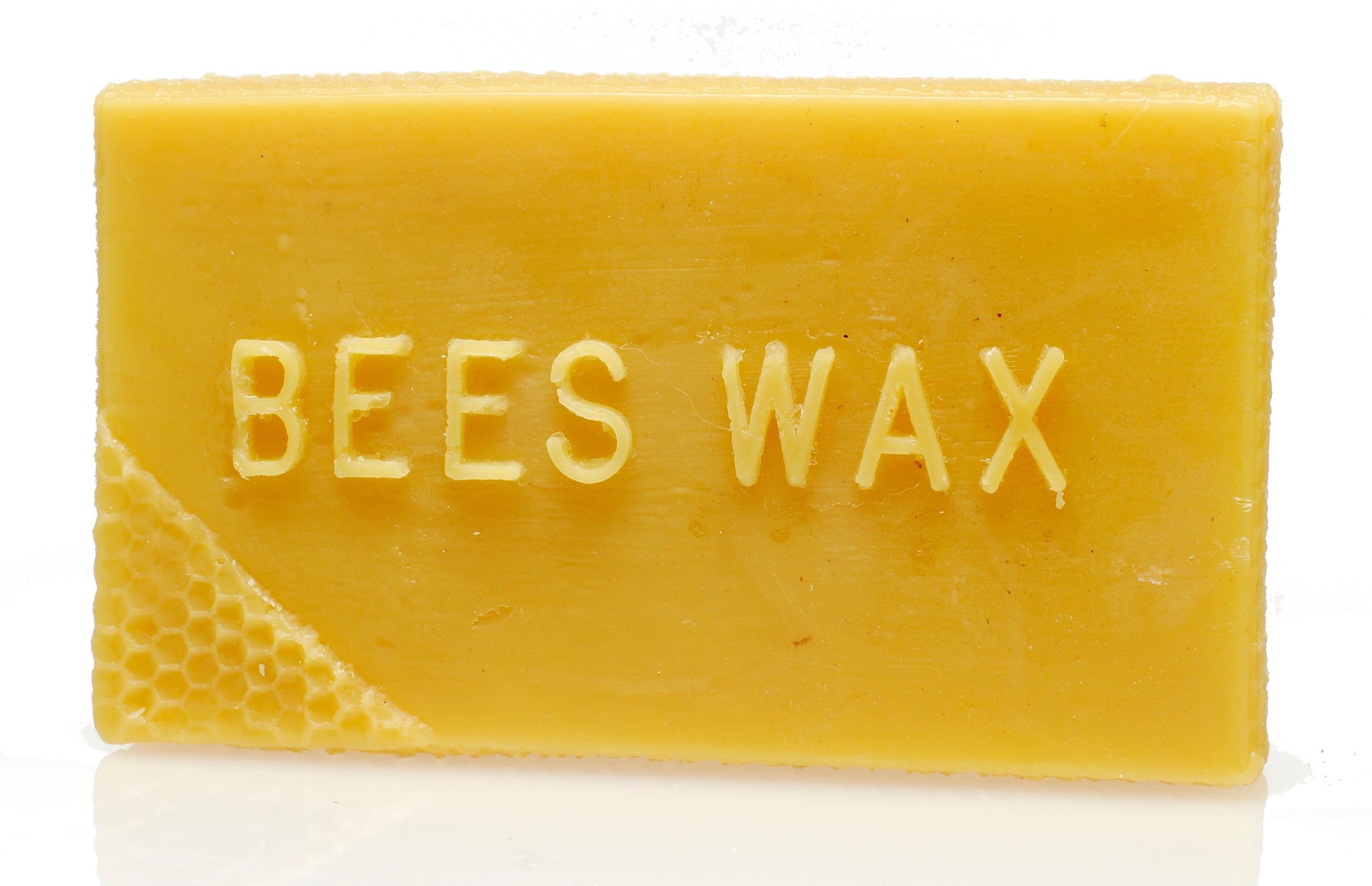 bees wax 1 lb block made in vermont