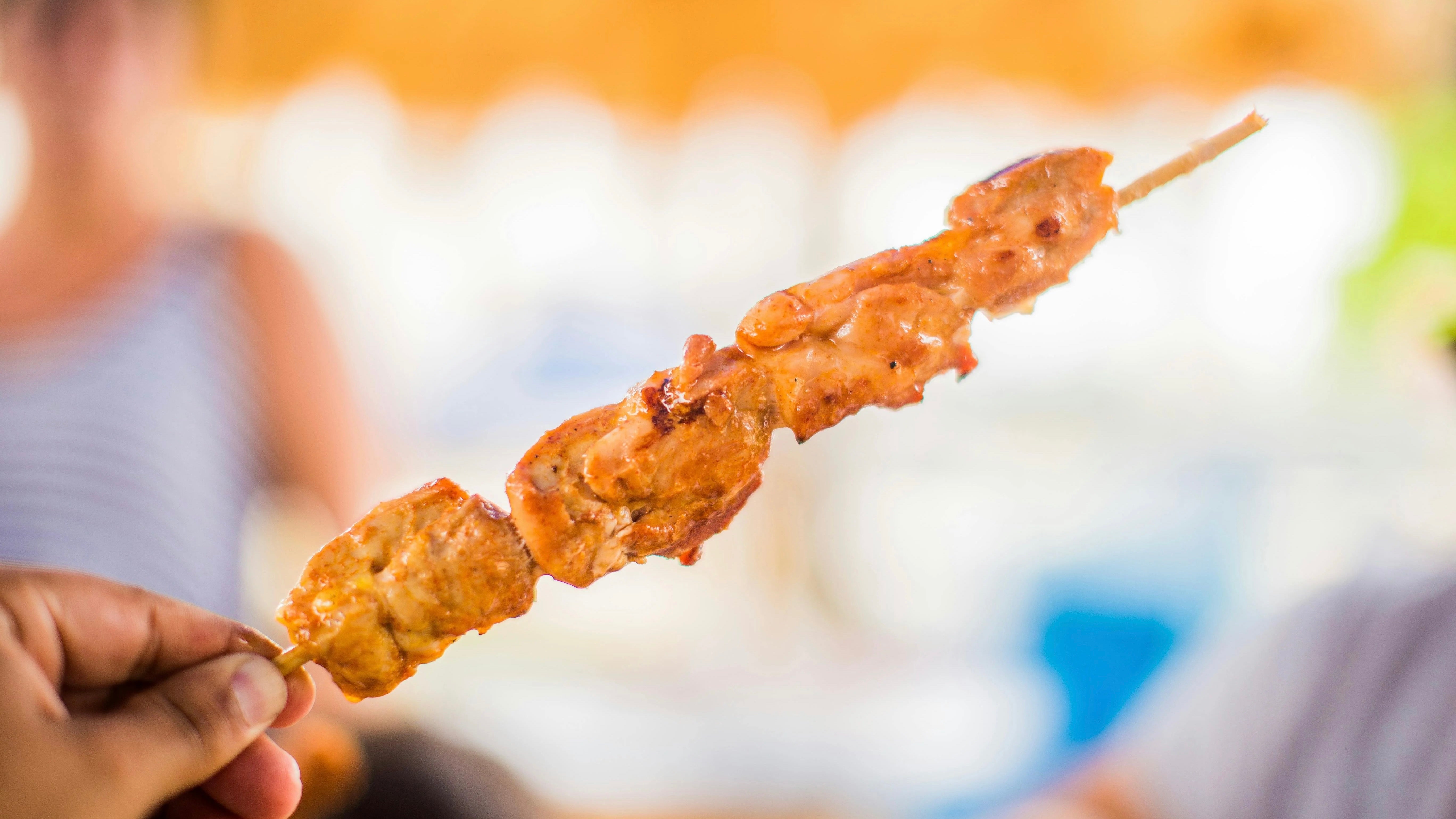 Champlain Valley Honey-Sriracha Glazed Chicken Skewers