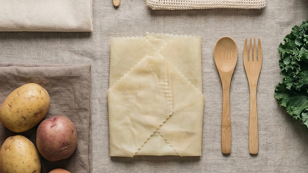 Using Beeswax Wrap Instead of Plastic