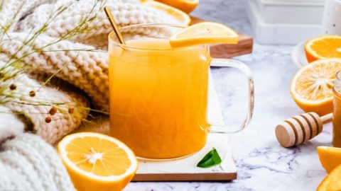 Hot Honey Citrus Cocktail