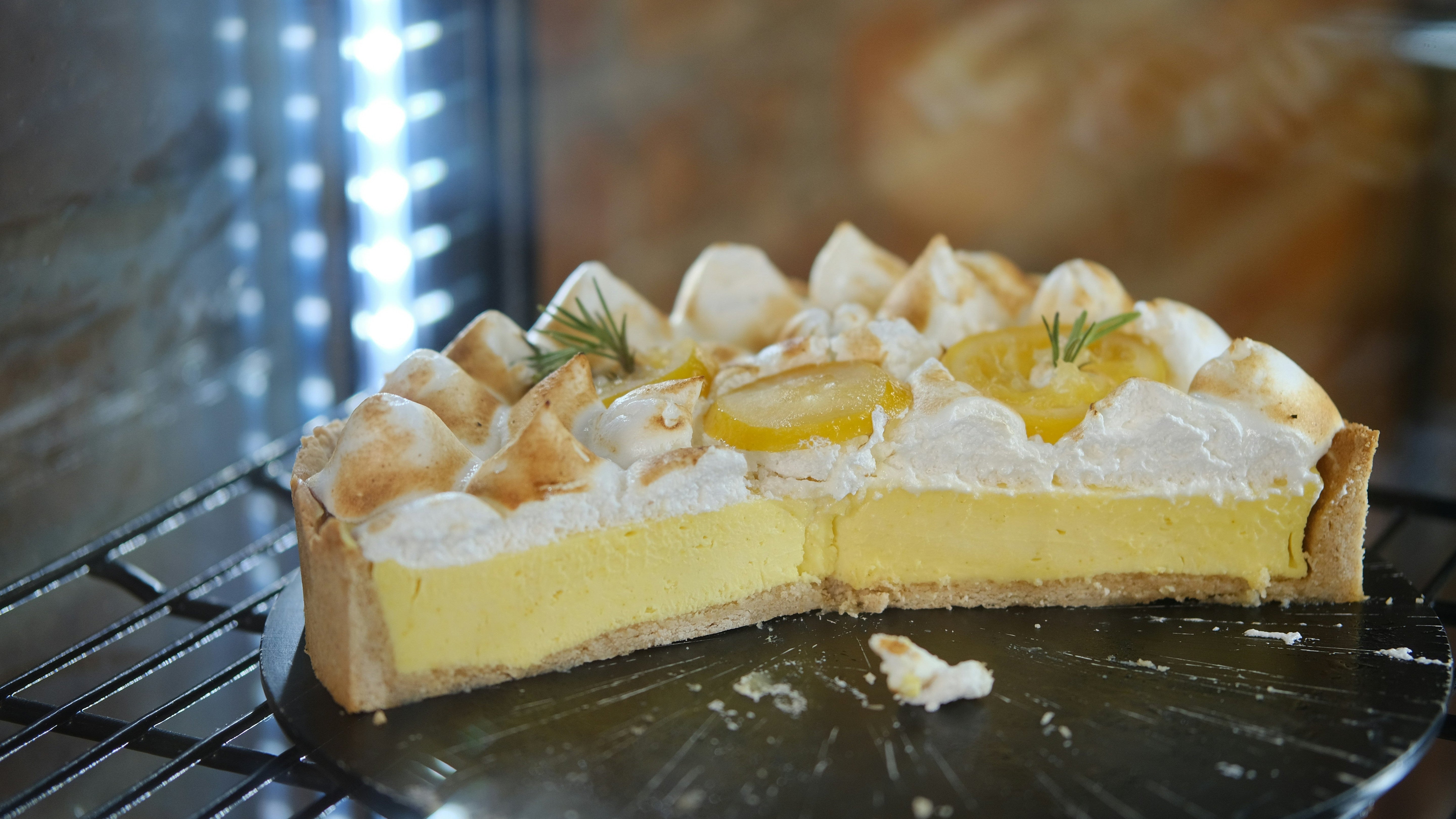 Lemon Honey Cream Pie