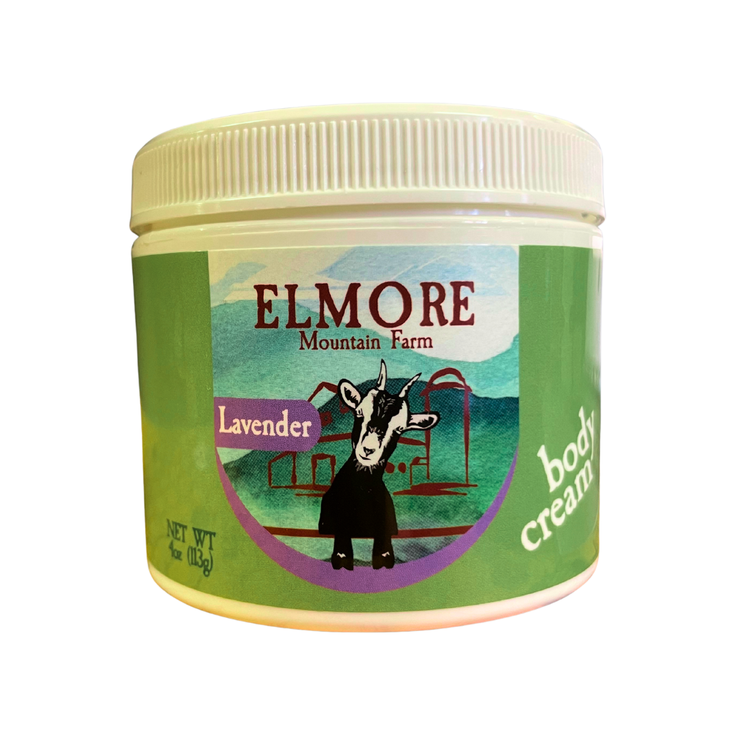 Lavender Body Cream - Elmore Mountain Farm Soapworks