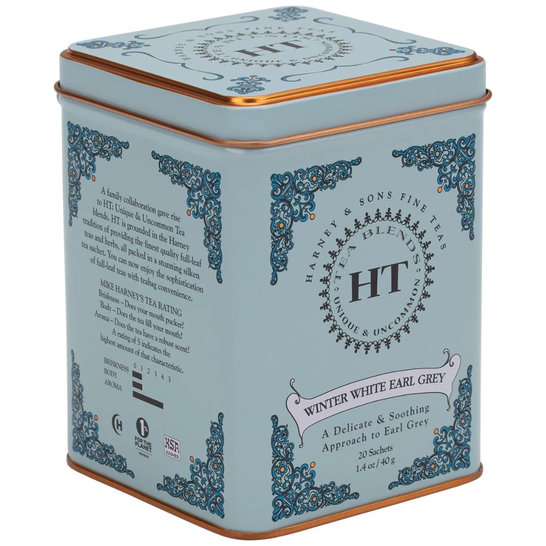 Winter White Earl Grey - Harney & Sons - 20 sachets