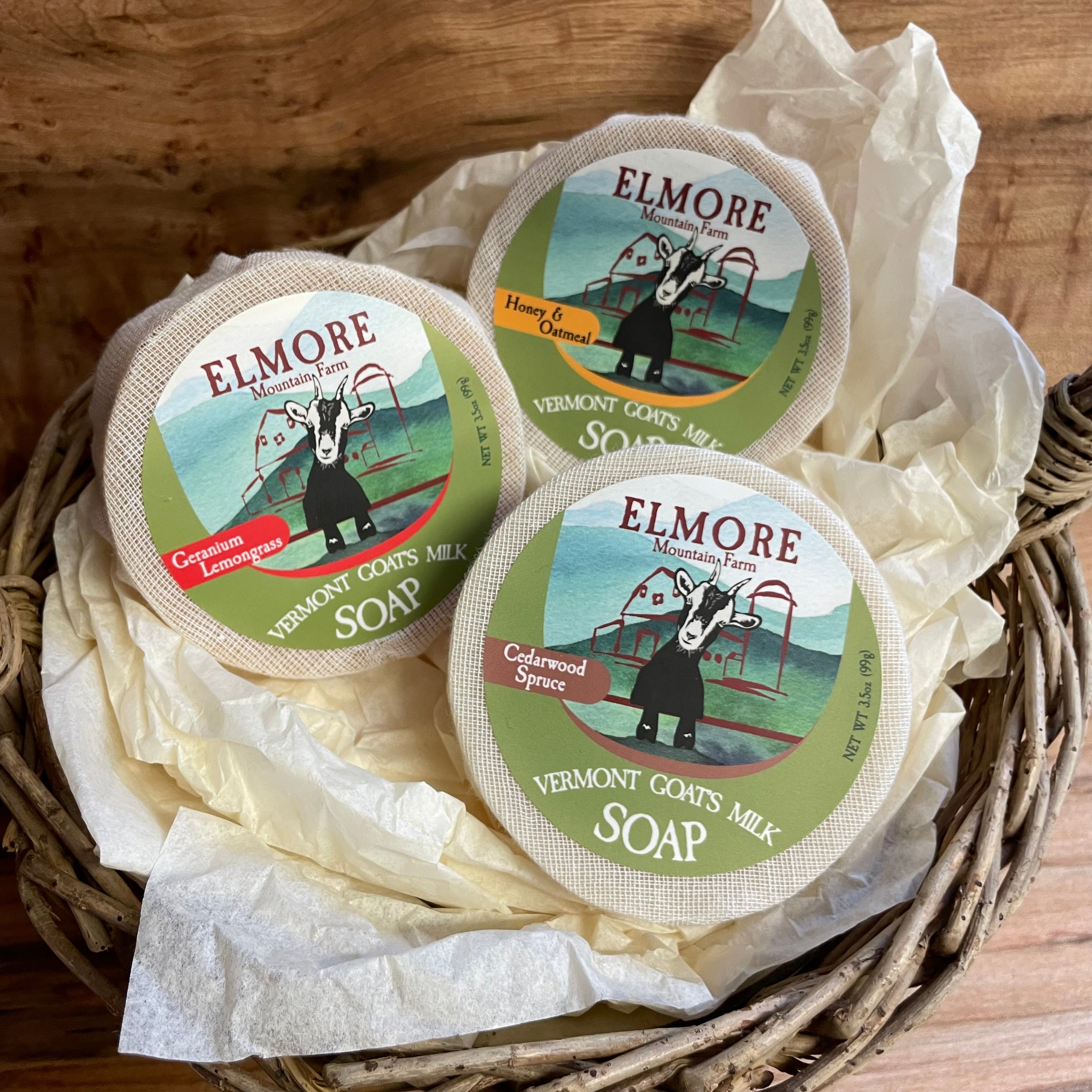 Geranium Lemongrass Goat Milk Soap - Elmore Mountain Farm Soapworks