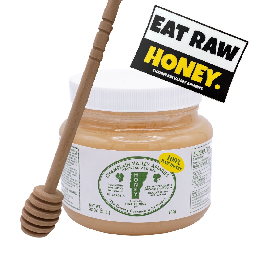 2lb Raw Honey FREE SHIPPING