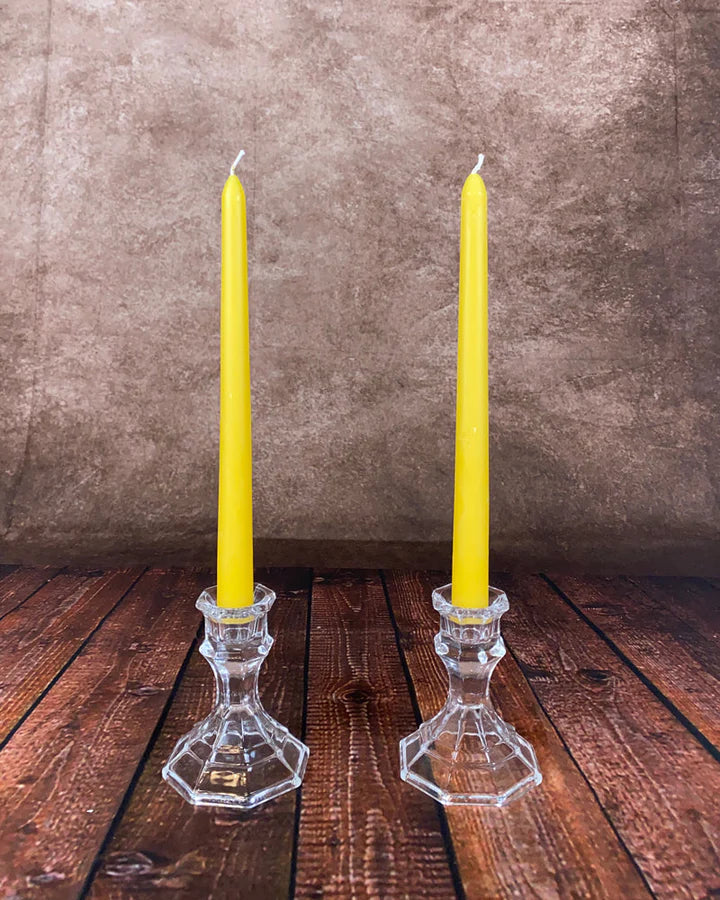 Dinner Beeswax Tapers 10" - 1 pair - Beelite Candles